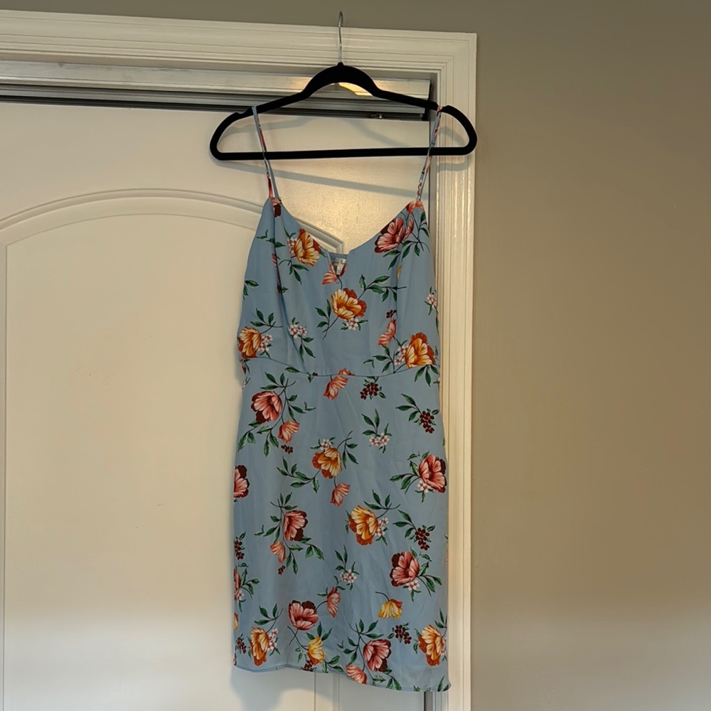 NWT! Nine Britton Jessa Smocked Back Dress Floral Spaghetti Strap Dress